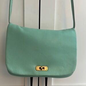 J. Crew Mint Green Shoulder Bag